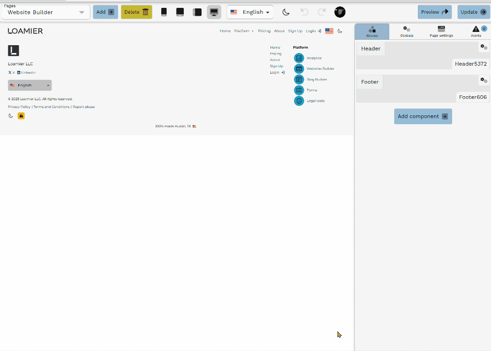 sito web Illustrazione